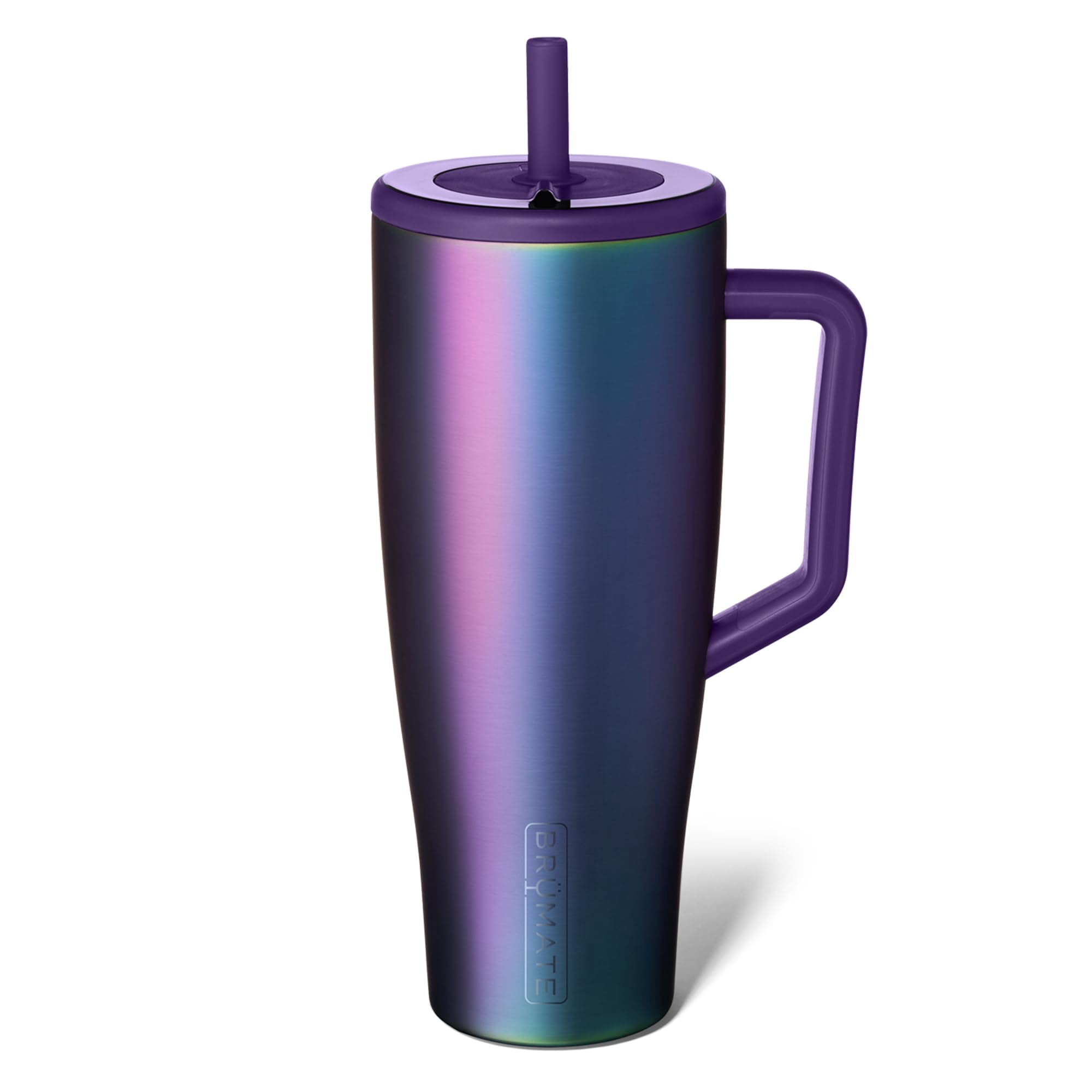 Brümate - Vaso Era De 1 2 L Con Asa Y Pajita De Acero Inoxidable
