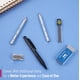 thumbnail image 5 of Set Geometry Mr. Pen, 15 unidades, oro rosa y rosa con funda, 5 of 8