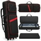 thumbnail image 1 of Funda para Teclado Bosstin 61 Teclas con Ruedas y Correas Mochila, 1 of 3