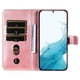thumbnail image 2 of Funda con Cremallera para Samsung Galaxy A34 5G, Carcasa Cartera de Cuero PU con Soporte y Tarjetero, 2 of 6