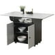 thumbnail image 1 of Mesa comedor Isla Multiuso Gris/Negro, 1 of 6