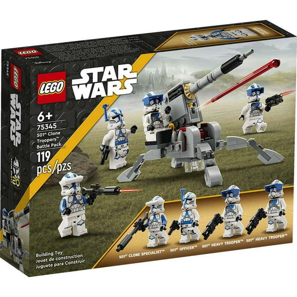 Bloques de construcción Lego Star Wars Pack de Combate - Clon Troopers de la 501