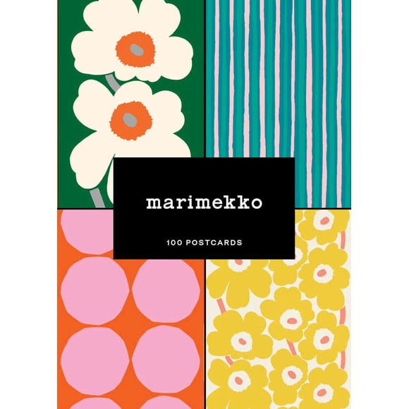 Caja de Postales Chronicle Books Marimekko 100 Tarjetas