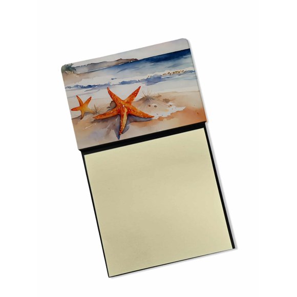 Dispensador recargable con soporte para notas adhesivas Starfish Caroline's