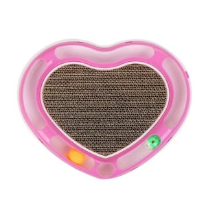 Total E-Commerce - Juguete Interactivo Placa De Agarre Para Gatos Forma Corazon