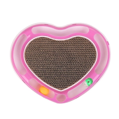 Total E-Commerce - Juguete Interactivo Placa De Agarre Para Gatos Forma Corazon