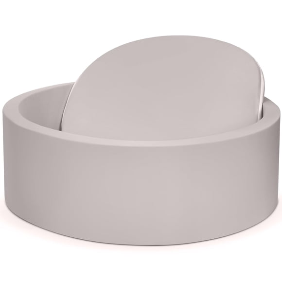 Piscina de Pelotas de Espuma SIUUHOVS 90 cm x 30 cm Gris Claro