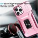 thumbnail image 5 of Funda Armada para iPhone 13 Pro con Tapa Deslizante y Soporte Magnético Giratorio Rosa, 5 of 5