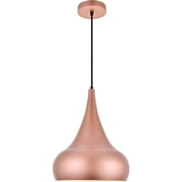 Lámpara Colgante Living District Circa Oro Miel 29 Cm