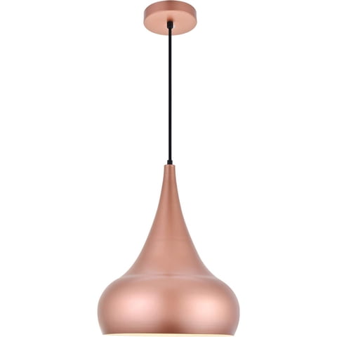 Lámpara Colgante Living District Circa Oro Miel 29 Cm