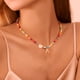 thumbnail image 3 of Collar: Gargantilla con iniciales de ursteel, 14+2,5 cm, 3 of 7