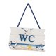thumbnail image 3 of Letrero De WC Estilo Mediterráneo Para Puerta De Ba?o, Inodoro, Guardarropa, Anillo De Natación, 3 of 5