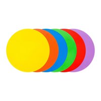 Ioensy - Marcadores De Puntos De Entrenamiento De 9 Pulgadas, Conos Planos Para Práctica De Baloncesto, Fútbol Y Baile, 6 Unidades