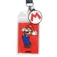 thumbnail image 2 of Soporte para tarjetas de identificación con cordón para Nintendo Super Mario con colgante de goma, 2 of 5