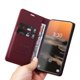 thumbnail image 3 of Funda Billetera de Cuero para Samsung Galaxy S23 Ultra con Tarjetero y Soporte - Tapa Magnética Rojo, 3 of 6
