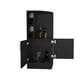 thumbnail image 4 of Bar Esquinero 2 Puertas Y Porta Botellas Fm-015n Negro, 4 of 7