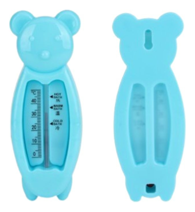 Genérico - Set 6 Termometro De Baño Agua Forma Oso Temperatura Bebe Lau