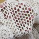 thumbnail image 4 of Caminos de Mesa KEPSWET 36 × 91 cm Algodón Blanco de Crochet, 4 of 7