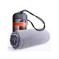 Pro Outdoor - Toalla Microfibra Gris