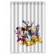thumbnail image 1 of Cortina de ducha de dibujos animados de Mickey Mouse y el Pato Donald, juego de cortina de baño con ganchos, tamaño 48 x 72 pulgadas, 1 of 3