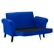 thumbnail image 3 of Banqueta Baul + Respaldo Lua 2c Felpa 20 Azul Rey, 3 of 6