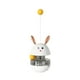 thumbnail image 1 of Treat Tumbler Snack Ball Cat Puzzle Juguetes Para Perros Pequeños, Medianos Y Grandes, Blanco, 1 of 5