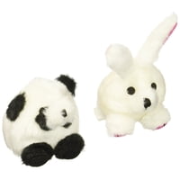 Juguete Para Perros Petmate Squatter Panda & Rabbit Para Perros Pequeños Y Cachorros