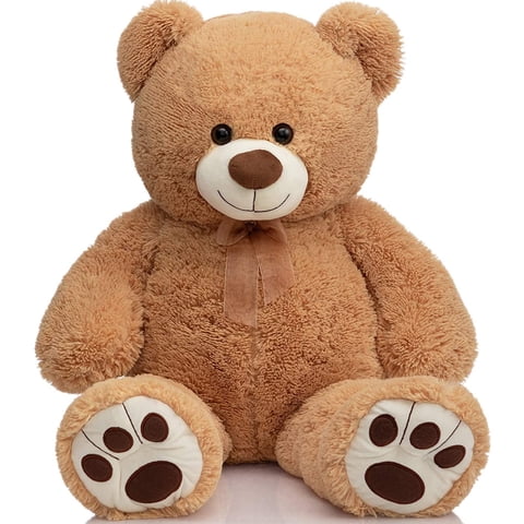 Oso De Peluche Gigante De Peluche Hollyhome De 90 Cm Con Huellas
