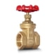 thumbnail image 1 of Válvula de compuerta SYWUWV 1-1/4 NPT de latón de alta resistencia para agua, petróleo y gas, 1 of 7