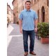 thumbnail image 2 of Camisas de Cuadros de Manga Corta para Hombre INSPIRE CHIC Big & Tall, Botón Abajo, Top de Verano 4XL Azul, 2 of 5