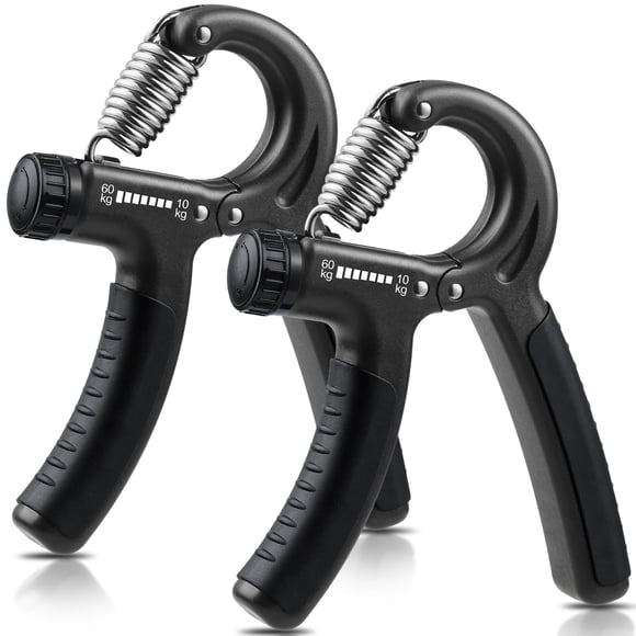 Entrenador de fuerza con agarre NIYIKOW ajustable de 10 a 60 kg, paquete de 2