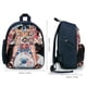 thumbnail image 2 of Sombrero de Paja Pirata Hombre de Goma Mochila Escolar para Niños y Niñas, Mochila Infantil Ligera de Alta Calidad, Grande y Duradera Azul, 2 of 6