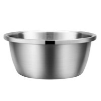 Disparo - Bowl Ensaladera Redondo Base Plana Acero Cocina 24Cm