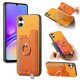 thumbnail image 1 of Funda Magnética Para Samsung Galaxy A05 Con Billetera Y Anillo Protector Resistente Orange, 1 of 6