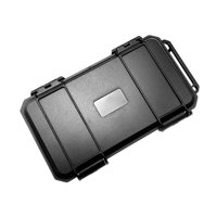 Magideal - Organizador De Herramientas, Estuche Rígido De Protección, Caja Vacía Impermeable, Estuche De Almacenamiento Pequeño, Contenedor Sellado Para Pesca De
