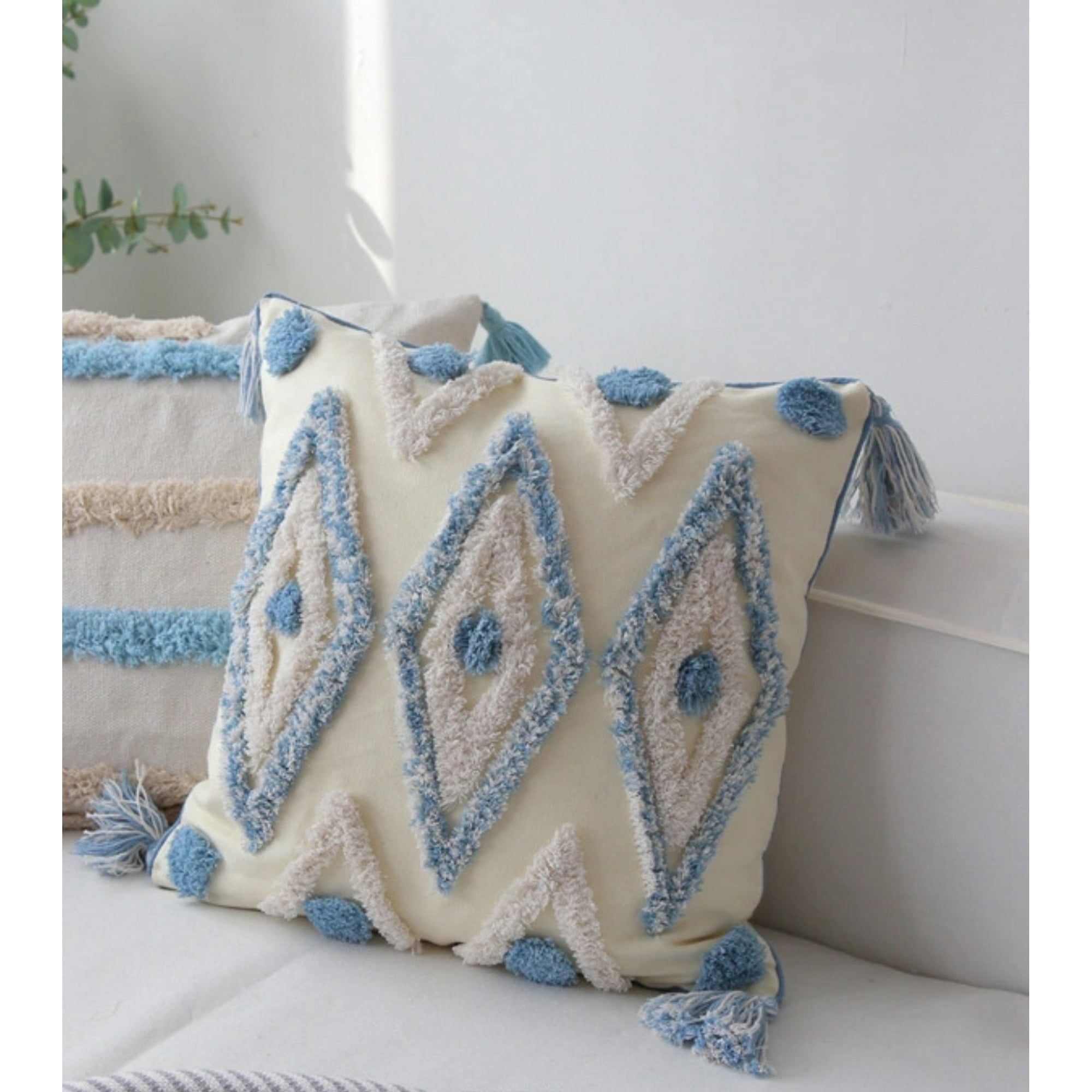 Genérico - Set 4 Funda Para Cojin Modelo Boho 45x45 L5