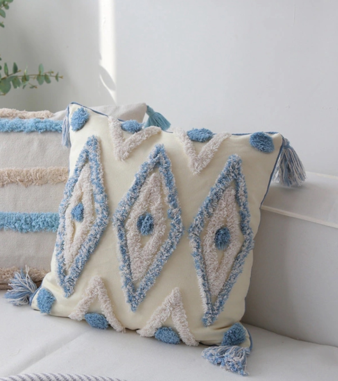 Genérico - Set 4 Funda Para Cojin Modelo Boho 45X45 L5