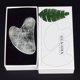 thumbnail image 1 of Wholesale Jade Guasha Tool Care Face Massager Natural Stone Crystal Massage Beauty Body Traditional SPA Healing Health Tools, 1 of 3