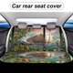 thumbnail image 5 of Arca de Noé-theme Car Rear Seat Covers Back Elastic Flexible Car Seat Covers Decorative Fits Most Cars 120x59x76cm, 5 of 6