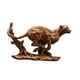 thumbnail image 2 of Estatua De Leopardo De Escritorio, Figura De Leopardo De Resina Para Sala De Estar, Dormitorio, Marrón, 2 of 3