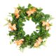thumbnail image 5 of Greenery Wreath - Corona Floral Redonda De 18.0 In Para Primavera, Verano, Telón De Fondo, Hogar, Naranja, 5 of 5