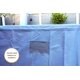 thumbnail image 4 of Cinta adhesiva GTSE, ancha, plateada, 10 cm x 50 m, resistente al agua, 4 of 6