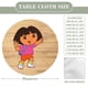 thumbnail image 2 of Dora-South Park-theme Fitted Round Tablecloths Elastic Edged Table Covers Waterproof Table Cloth for Kitchen Holiday Party Tables Decor 150cm, 2 of 6