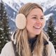 thumbnail image 5 of INSPIRE CHIC Orejeras de Invierno para Hombre Calientes de Forro Polar Detrás de la Cabeza Caqui, 5 of 6
