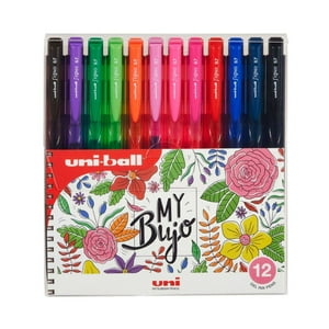 Faber Castell - Set Bolígrafos Uniball Uni Um-155 Bujo X12 Colores A