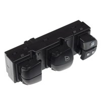 Magideal - Interruptor De Ventana Eléctrica Para Automóvil Interruptor Profesional De Control Botón De Ventana Reemplazo Material Pp Montaje Simple Compatible