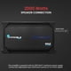 thumbnail image 4 of Amplificador de coche Pyle 2000 W Clase D con control LPF de 14", 4 of 8