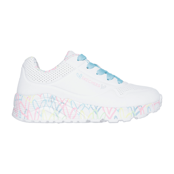 ZAPATILLAS URBANAS SKECHERS UNO LITE INFANTIL | 314976L-WPTQ - Talla 35