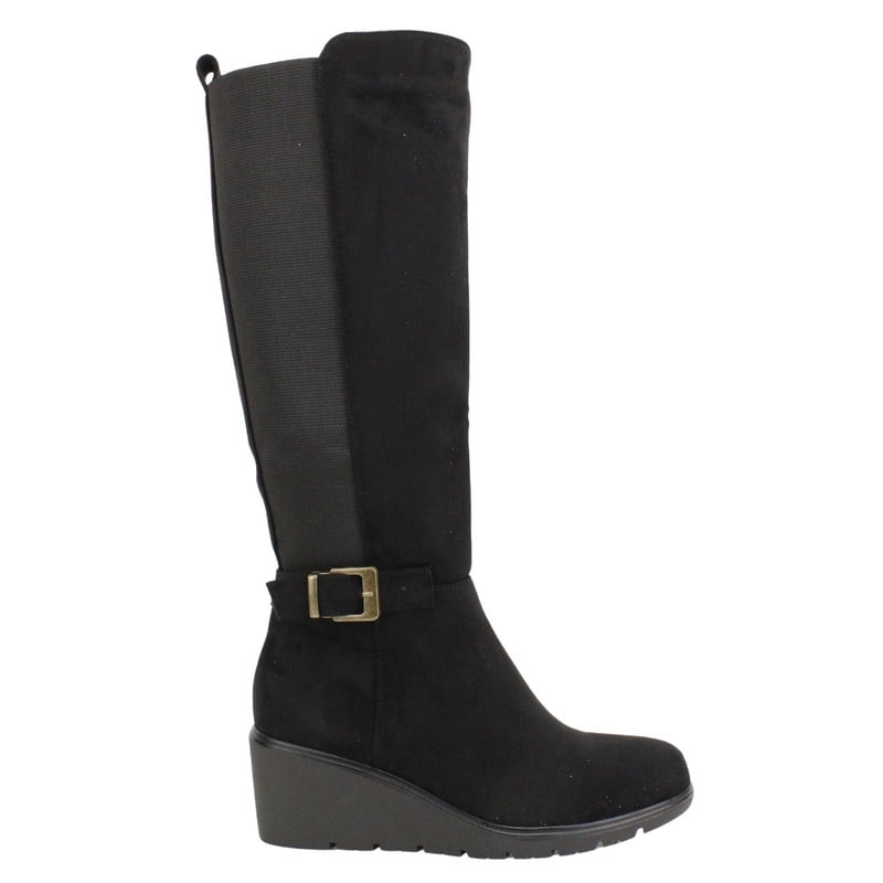 Bota Dorette Cuña Suey Nergra