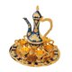 thumbnail image 3 of Juego De Cafetera Turca Vintage, Vajilla Para Dormitorio, Mesa De Comedor, Hogar, Azul, 3 of 5